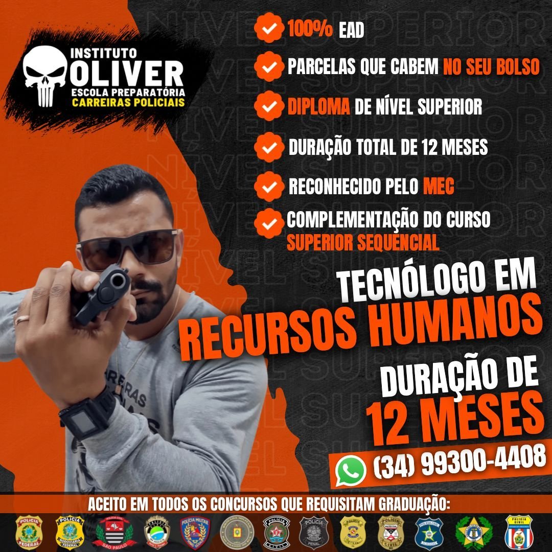 Superior Tecnólogo em Recursos Humanos 100% EAD