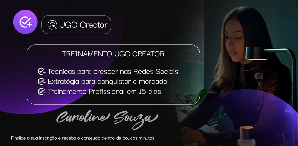 UGC Creator em 15 dias